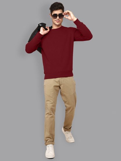 Red Sweatshirt Men - Image 4