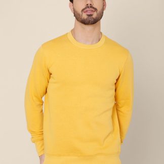 Yellow Sweatshirt For Men
