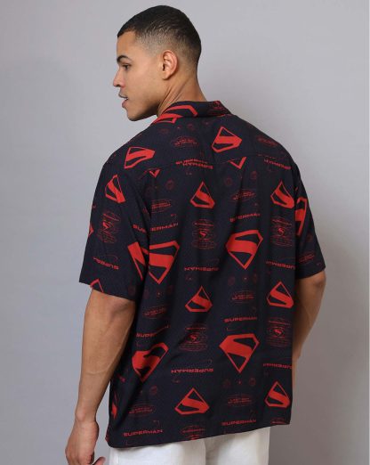 Superman Printed Regular Fit Shirt For Men - Image 3
