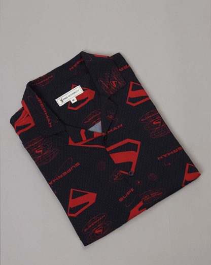 Superman Printed Regular Fit Shirt For Men - Image 7