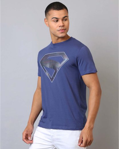 Superman Printed Regular Fit Tshirt For Men - Image 2
