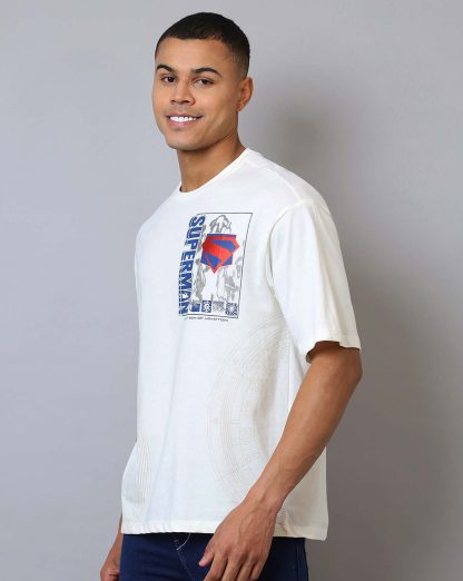 Superman Printed Oversized Tshirt For Men - Image 2