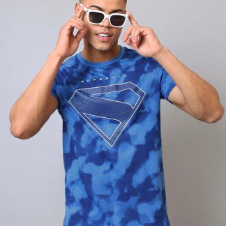 Superman Printed Regular Fit Tshirt For Men
