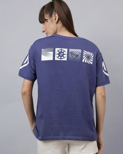 Superman Look Up In The Sky Oversized Tshirt Women - Image 3