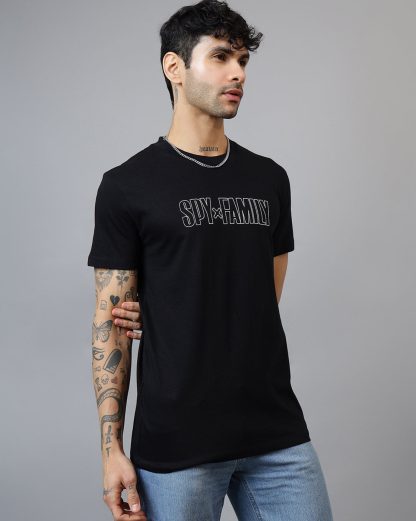 Spy X Family Printed Regular Fit T-shirt For Men - Image 3