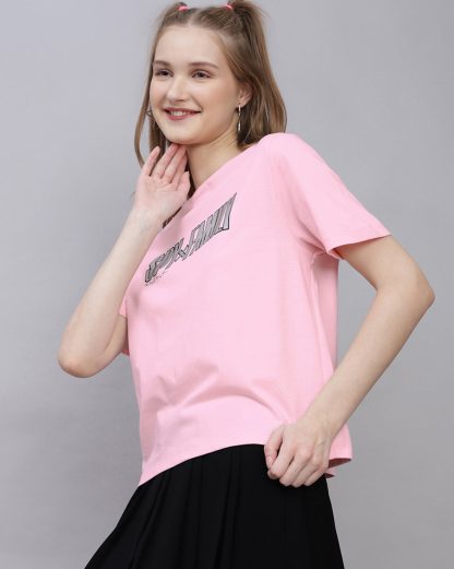 Spy X Family Pink Regular Fit T-shirt For Women - Image 3