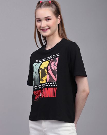 Spy X Family Regular Fit T-shirt For Women - Image 2