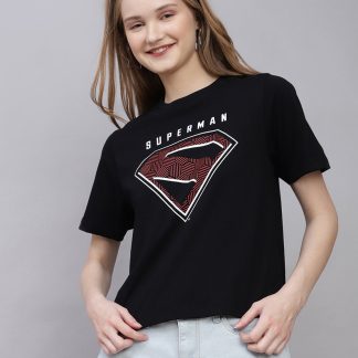 Superman Legacy Regular Fit Tshirt Women