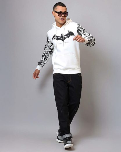 The Batman Printed Regular Fit Hoodie For Men - Image 4