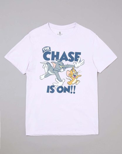 Tom & Jerry Printed Regular Fit Tshirt For Men - Image 5