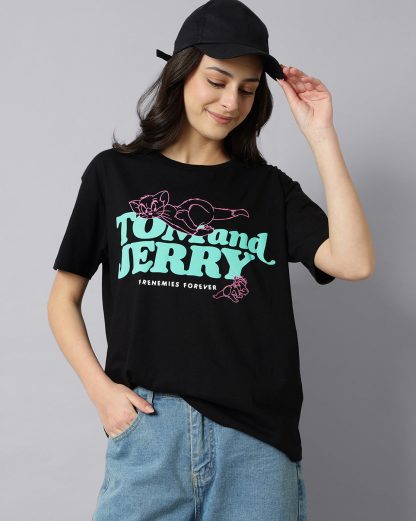 Tom & Jerry Oversized Tshirt Women - Image 2